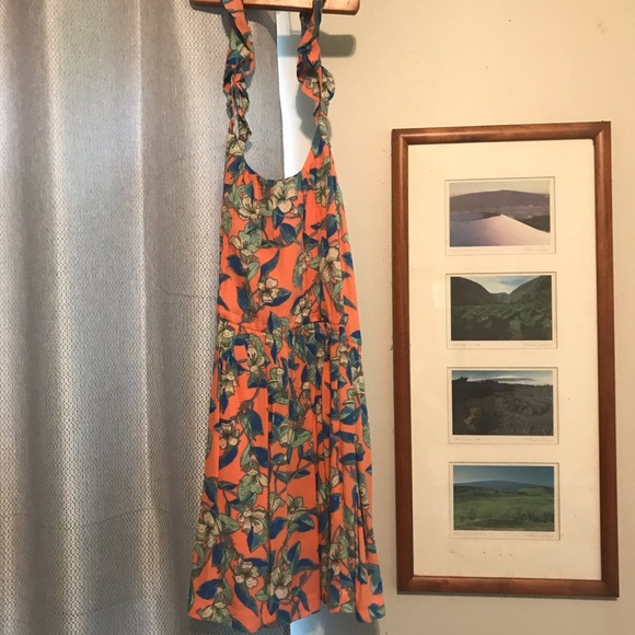 FREE PEOPLE cinched waist dress - Picture 3 of 5